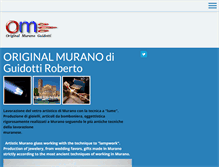 Tablet Screenshot of originalmurano.net